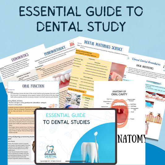 Mastering Dental School: The Ultimate Study Guide for Future Dentists
